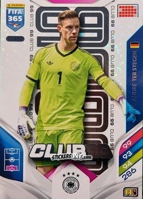 Cromo Marc-André ter Stegen - Fifa 365: 2025-2026. Adrenalyn Xl n. CLB21 - Panini