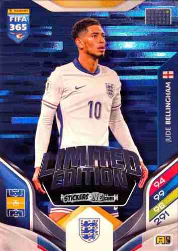 Figurina Jude Bellingham - Fifa 365: 2025-2026. Adrenalyn Xl n. LEP-10 - Panini