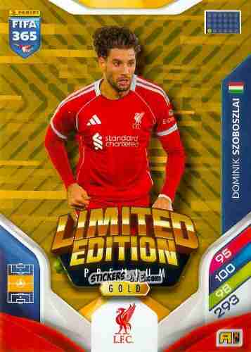 Figurina Dominik Szoboszlai - Fifa 365: 2025-2026. Adrenalyn Xl n. LEPG-1 - Panini