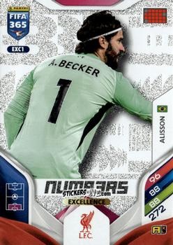 Sticker Alisson - Fifa 365: 2025-2026. Adrenalyn Xl n. EXC1 - Panini