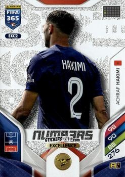 Cromo Achraf Hakimi - Fifa 365: 2025-2026. Adrenalyn Xl n. EXC2 - Panini