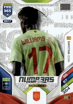Sticker Nico Williams - Fifa 365: 2025-2026. Adrenalyn Xl n. EXC17 - Panini