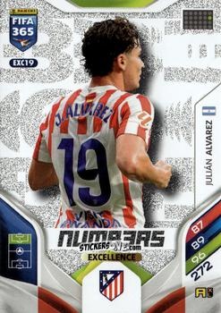 Cromo Julián Álvarez - Fifa 365: 2025-2026. Adrenalyn Xl n. EXC19 - Panini