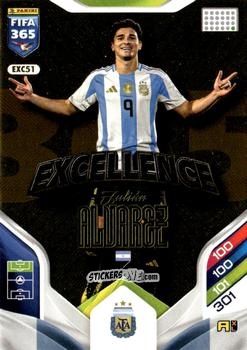 Cromo Julián Alvarez - Fifa 365: 2025-2026. Adrenalyn Xl n. EXC51 - Panini