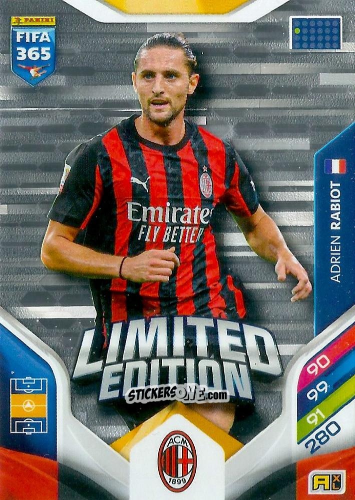 Cromo Adrien Rabiot - Fifa 365: 2025-2026. Adrenalyn Xl n. LE-179 - Panini
