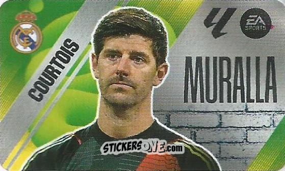 Figurina Thibaut Courtois - Chicle Liga 2025-2026
 n. M12 - Panini