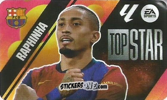 Cromo Raphinha - Chicle Liga 2025-2026
 n. T4 - Panini