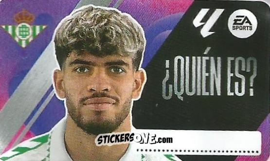 Cromo Abde Ezzalzouli - Chicle Liga 2025-2026
 n. Q5 - Panini