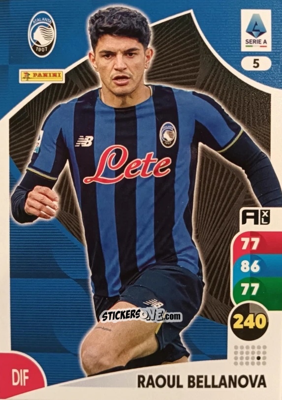 Sticker Raoul Bellanova - Calciatori 2025-2026. Adrenalyn Xl n. 5 - Panini