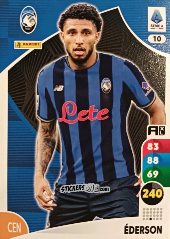 Sticker Éderson - Calciatori 2025-2026. Adrenalyn Xl n. 10 - Panini