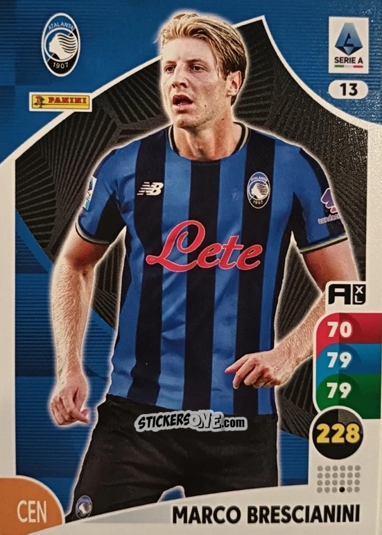 Sticker Marco Brescianini - Calciatori 2025-2026. Adrenalyn Xl n. 13 - Panini