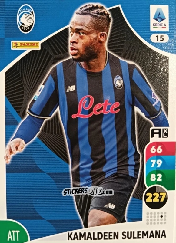 Sticker Kamaldeen Sulemana - Calciatori 2025-2026. Adrenalyn Xl n. 15 - Panini