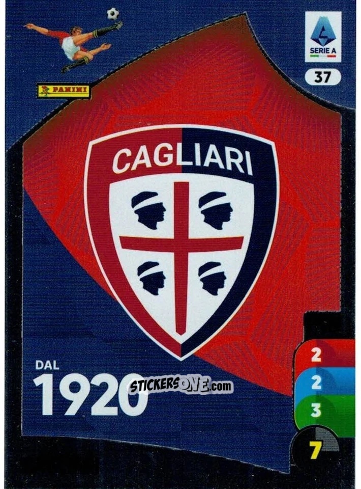 Figurina Logo - Calciatori 2025-2026. Adrenalyn Xl n. 37 - Panini