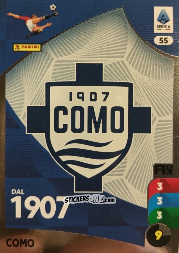 Sticker Logo - Calciatori 2025-2026. Adrenalyn Xl n. 55 - Panini