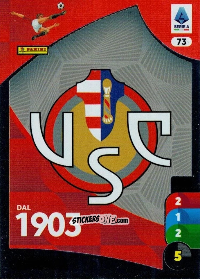 Figurina Logo - Calciatori 2025-2026. Adrenalyn Xl n. 73 - Panini