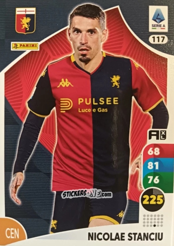 Sticker Nicolae Stanciu - Calciatori 2025-2026. Adrenalyn Xl n. 117 - Panini