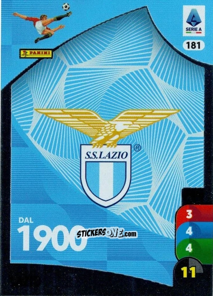 Figurina Logo - Calciatori 2025-2026. Adrenalyn Xl n. 181 - Panini