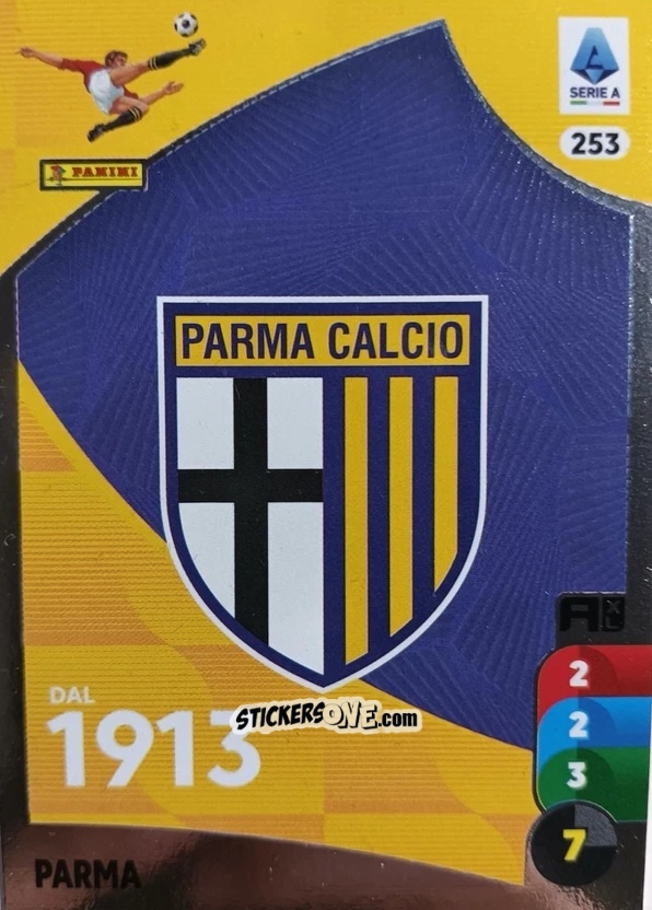 Figurina Logo - Calciatori 2025-2026. Adrenalyn Xl n. 253 - Panini