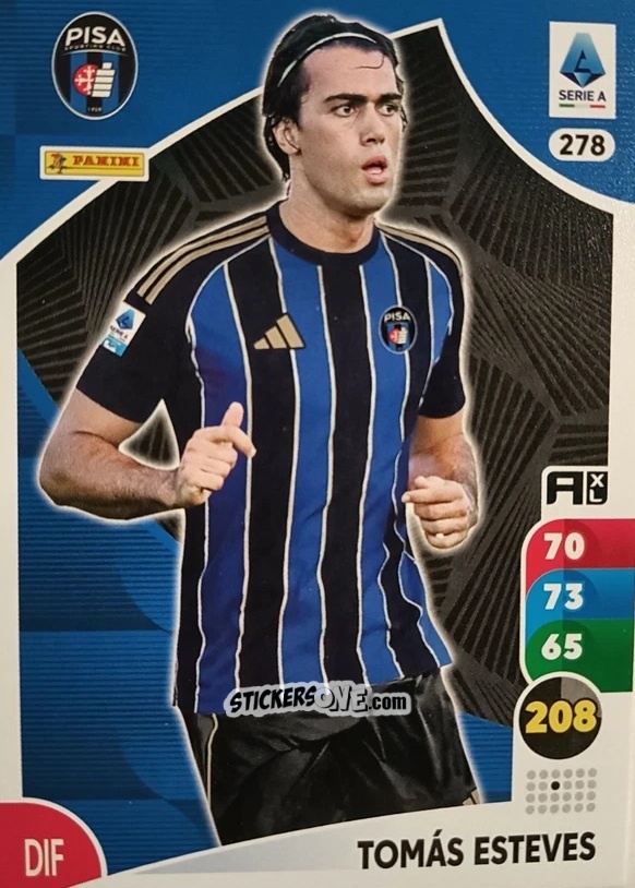 Sticker Tomás Esteves - Calciatori 2025-2026. Adrenalyn Xl n. 278 - Panini