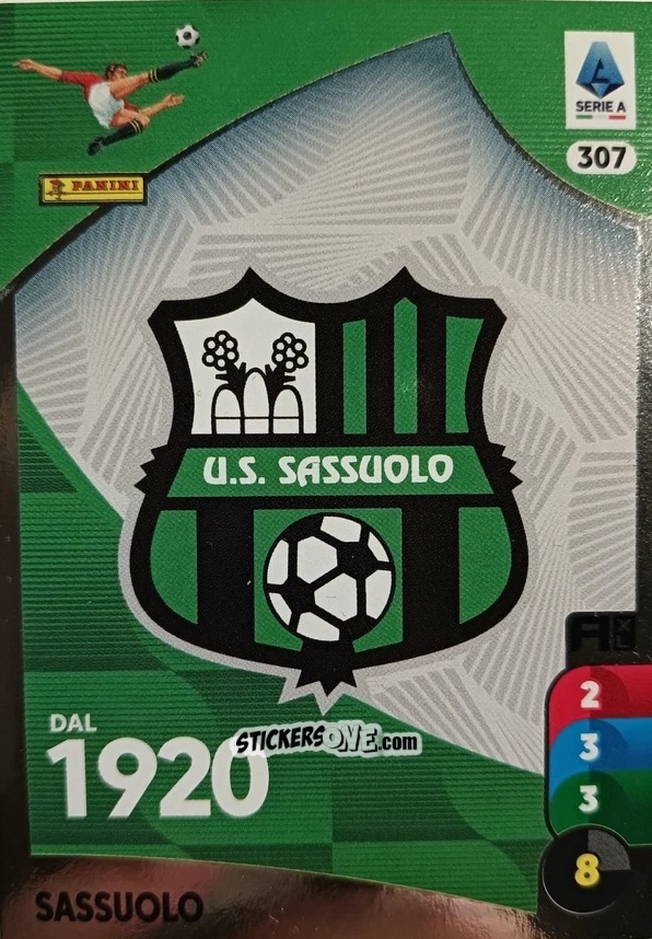Sticker Logo - Calciatori 2025-2026. Adrenalyn Xl n. 307 - Panini