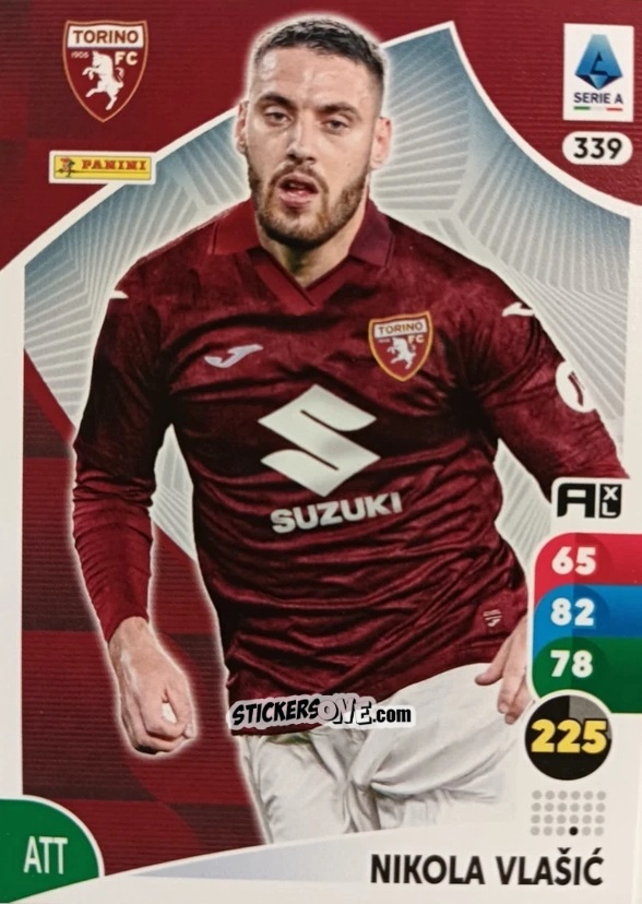Sticker Nikola Vlašić - Calciatori 2025-2026. Adrenalyn Xl n. 339 - Panini