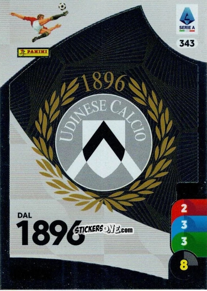 Sticker Logo - Calciatori 2025-2026. Adrenalyn Xl n. 343 - Panini