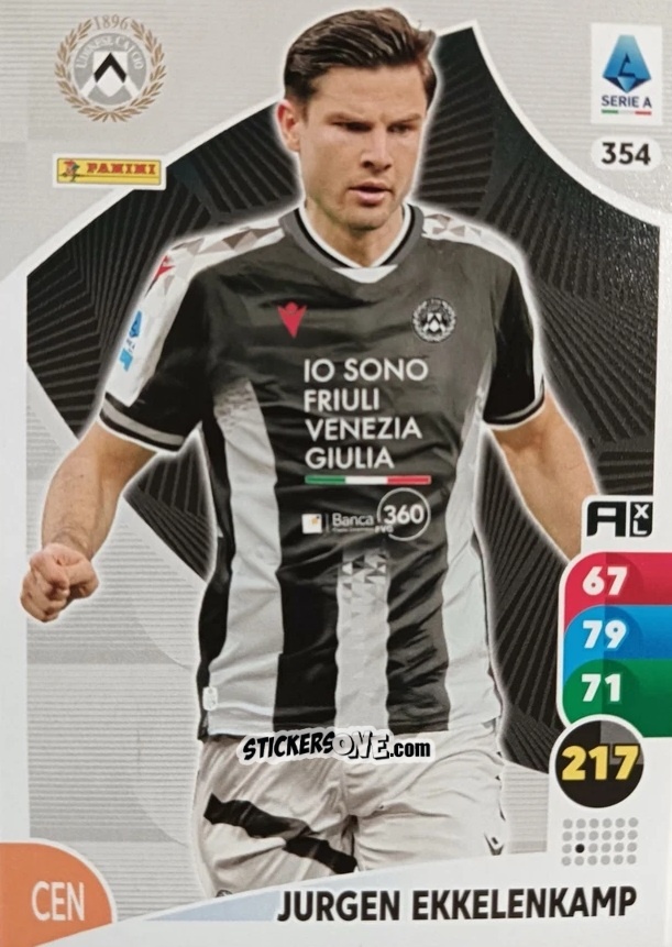 Cromo Jurgen Ekkelenkamp - Calciatori 2025-2026. Adrenalyn Xl n. 354 - Panini