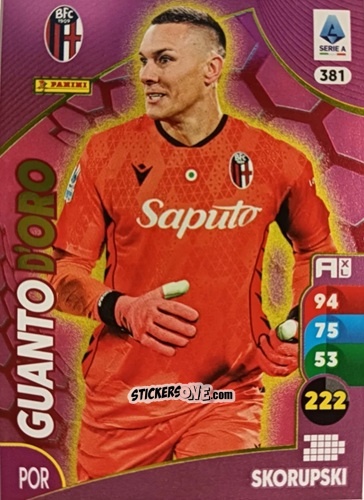 Figurina Łukasz Skorupski - Calciatori 2025-2026. Adrenalyn Xl n. 381 - Panini