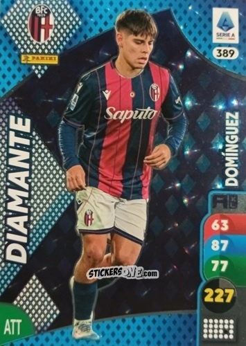 Sticker Benja Domínguez - Calciatori 2025-2026. Adrenalyn Xl n. 389 - Panini