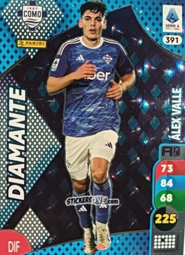 Figurina Álex Valle - Calciatori 2025-2026. Adrenalyn Xl n. 391 - Panini