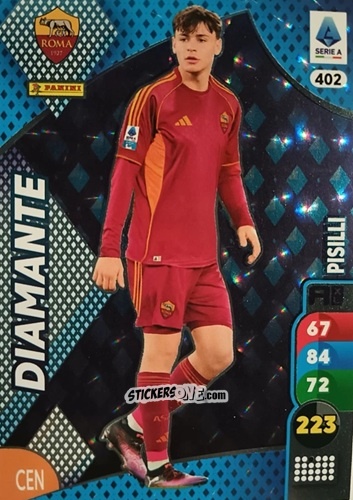 Figurina Niccolò Pisilli - Calciatori 2025-2026. Adrenalyn Xl n. 402 - Panini