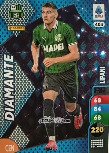 Sticker Luca Lipani - Calciatori 2025-2026. Adrenalyn Xl n. 403 - Panini