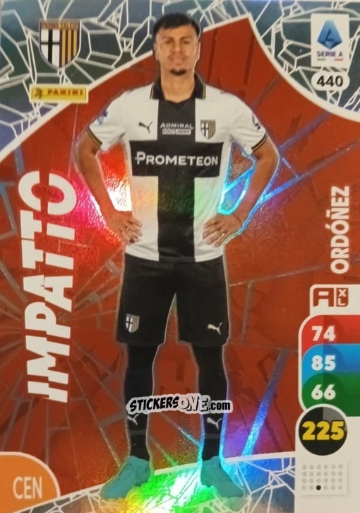 Figurina Christian Ordóñez - Calciatori 2025-2026. Adrenalyn Xl n. 440 - Panini