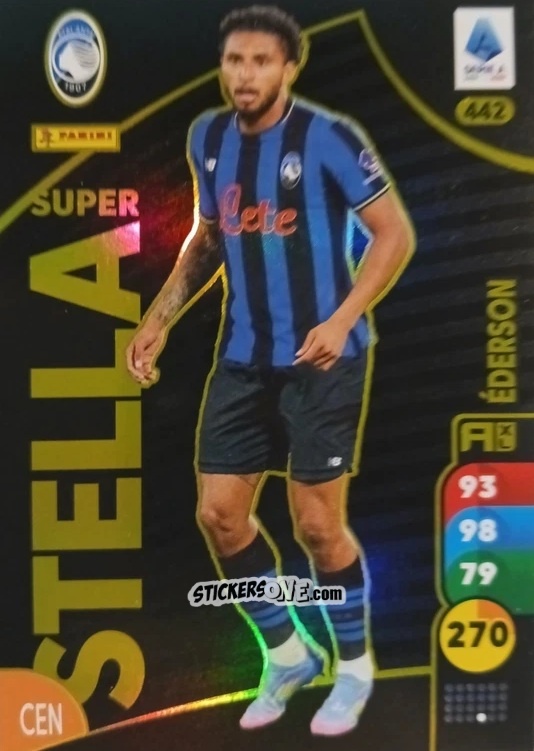 Sticker Éderson - Calciatori 2025-2026. Adrenalyn Xl n. 442 - Panini