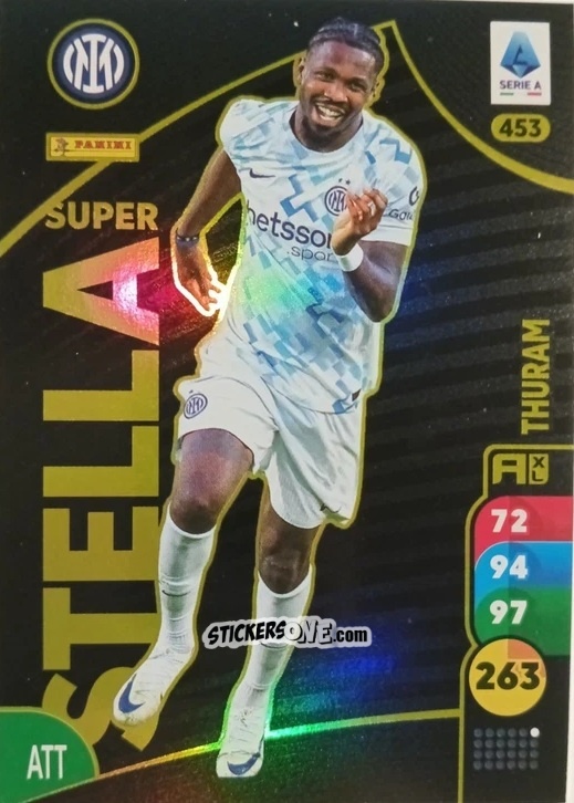 Figurina Marcus Thuram - Calciatori 2025-2026. Adrenalyn Xl n. 453 - Panini