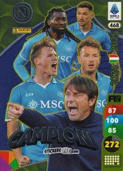 Cromo Conte / Anguissa / Mctominay / Politano / Di Lorenzo - Calciatori 2025-2026. Adrenalyn Xl n. 468 - Panini