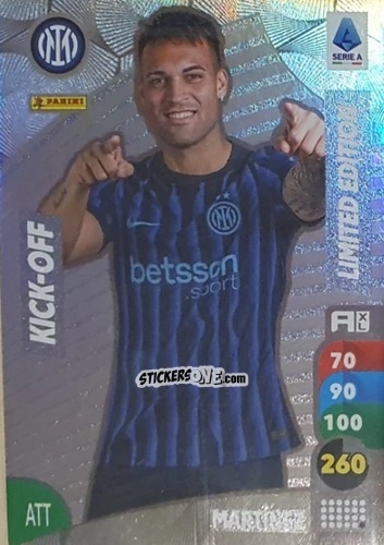 Sticker Lautaro Martinez - Calciatori 2025-2026. Adrenalyn XL
 n. LE-KO1 - Panini