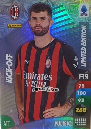 Sticker Christian Pulisic - Calciatori 2025-2026. Adrenalyn XL
 n. LE-KO3 - Panini
