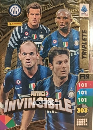 Sticker Julio Cesar / Eto'O / Sneijder / Zanetti - Calciatori 2025-2026. Adrenalyn Xl n. C1 - Panini
