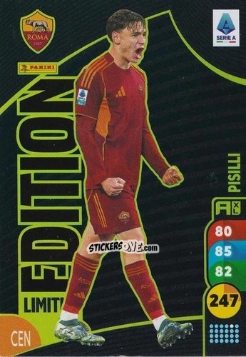 Figurina Niccolò Pisilli - Calciatori 2025-2026. Adrenalyn Xl n. LE-NP - Panini