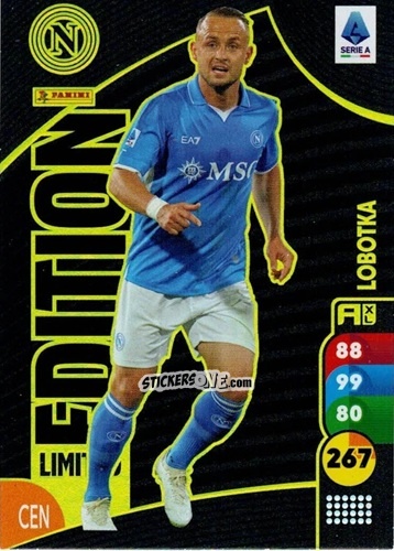 Cromo Stanislav Lobotka - Calciatori 2025-2026. Adrenalyn Xl n. LE-SB - Panini