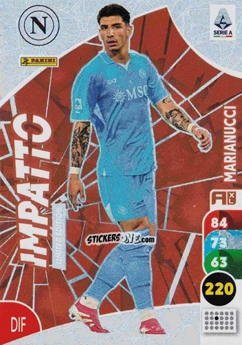 Figurina Luca Marianucci - Calciatori 2025-2026. Adrenalyn Xl n. LEI-LM - Panini