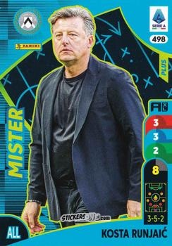 Figurina Runjaic - Calciatori 2025-2026. Adrenalyn Xl n. 498 - Panini