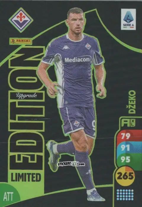 Sticker Edin Dzeko - Calciatori 2025-2026. Adrenalyn Xl n. LE-ED - Panini