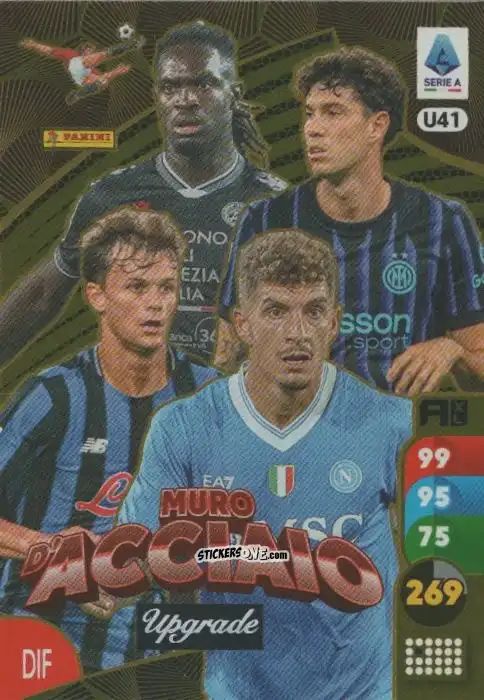 Sticker Solet / Bastoni / Scalvini / Di Lorenzo - Calciatori 2025-2026. Adrenalyn Xl n. U41 - Panini