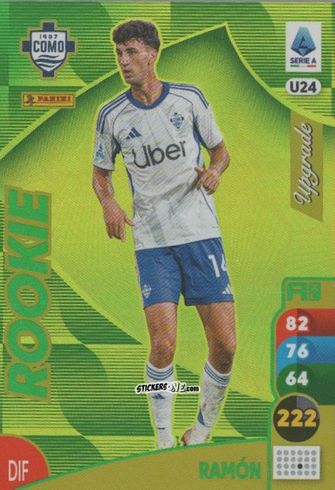 Cromo Jacobo Ramón - Calciatori 2025-2026. Adrenalyn Xl n. U24 - Panini