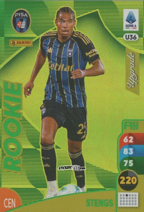 Cromo Calvin Stengs - Calciatori 2025-2026. Adrenalyn Xl n. U36 - Panini