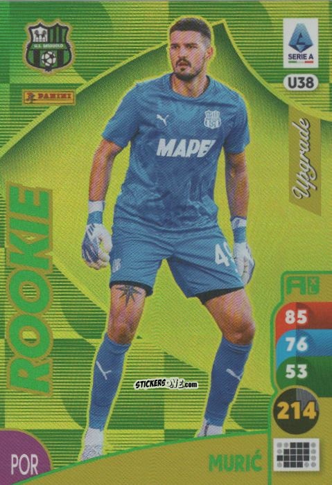 Cromo Arijanet Murić - Calciatori 2025-2026. Adrenalyn Xl n. U38 - Panini