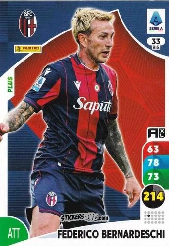 Figurina Bernardeschi - Calciatori 2025-2026. Adrenalyn Xl n. 33bis - Panini