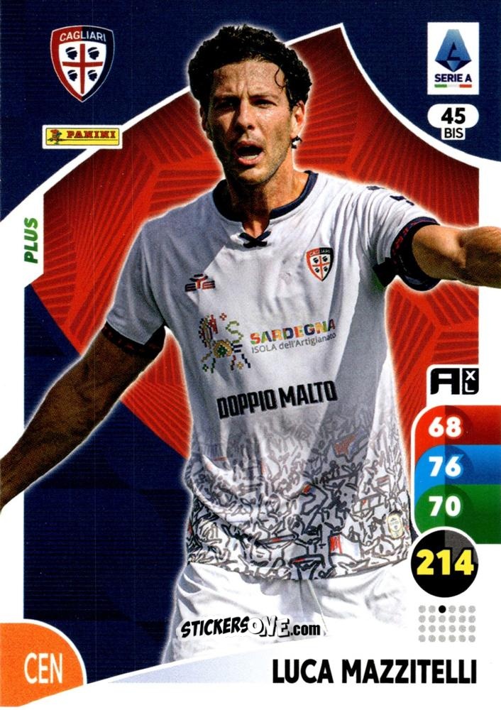 Figurina Mazzitelli - Calciatori 2025-2026. Adrenalyn Xl n. 45bis - Panini